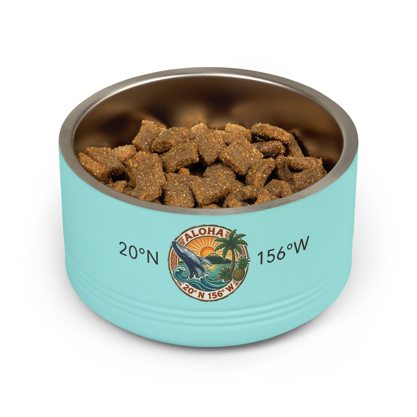 IAMMAUI® Aloha Pet Bowl — 18oz Insulated Stainless Steel