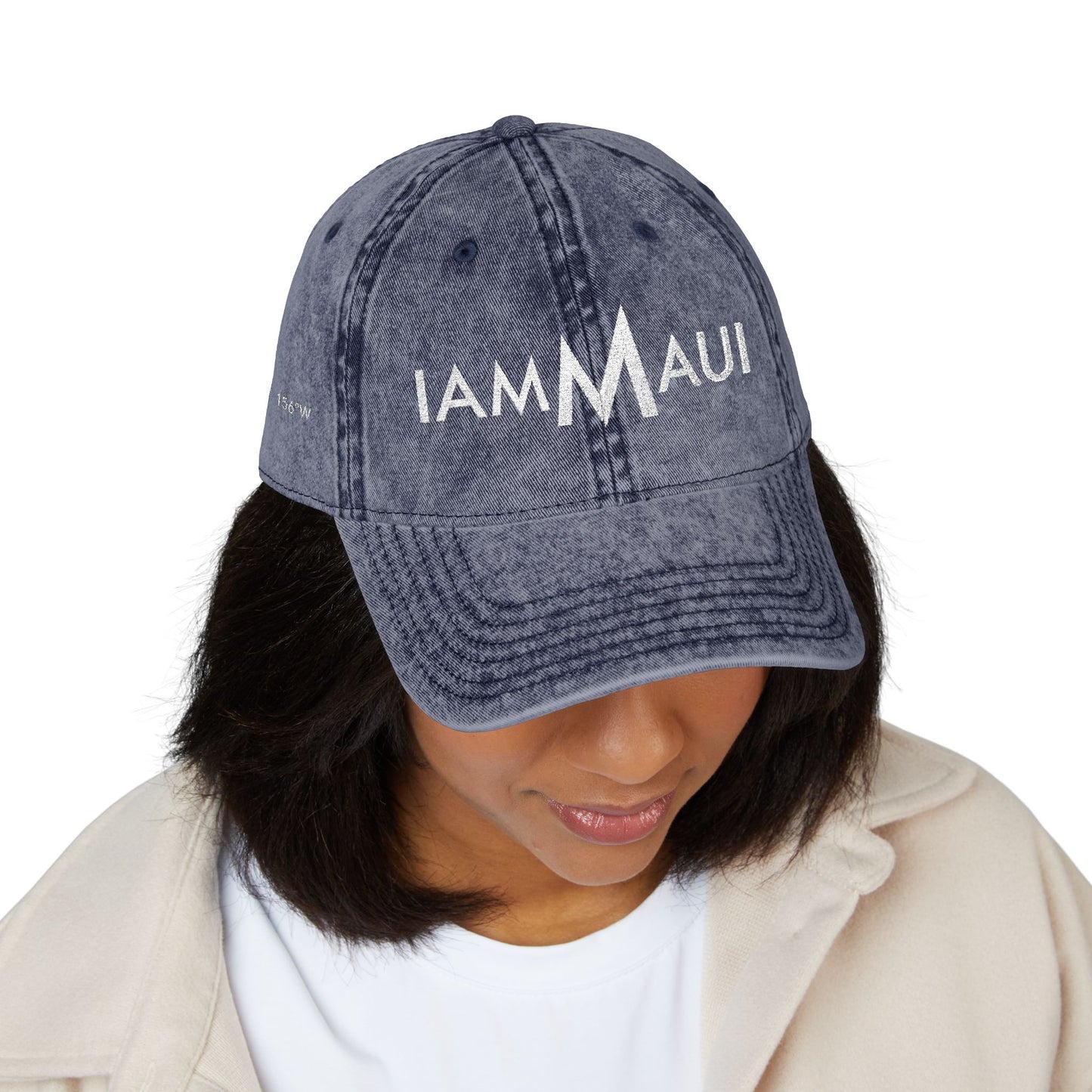 IAMMAUI® Vintage Embroidered Cap