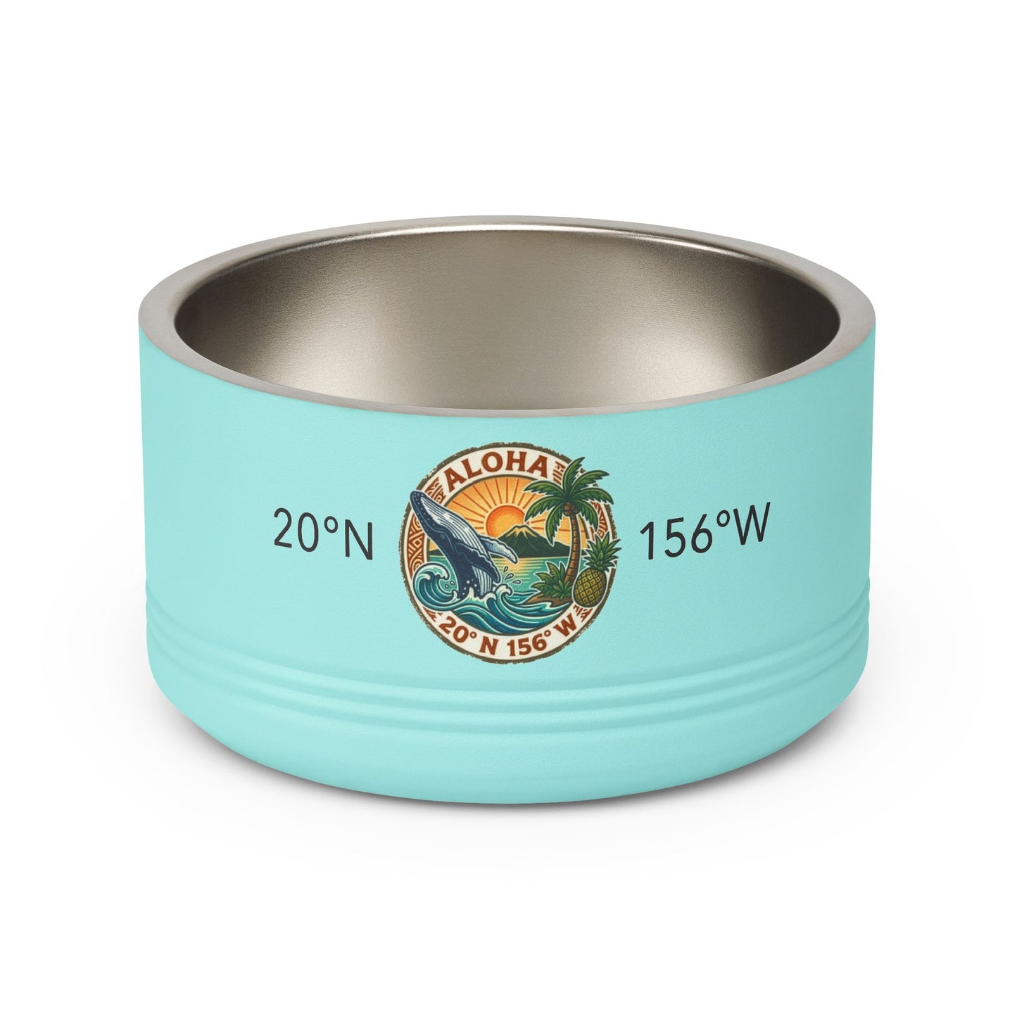 IAMMAUI® Aloha Pet Bowl — 18oz Insulated Stainless Steel