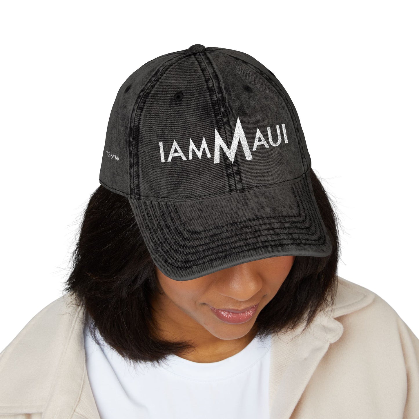 IAMMAUI® Vintage Embroidered Cap