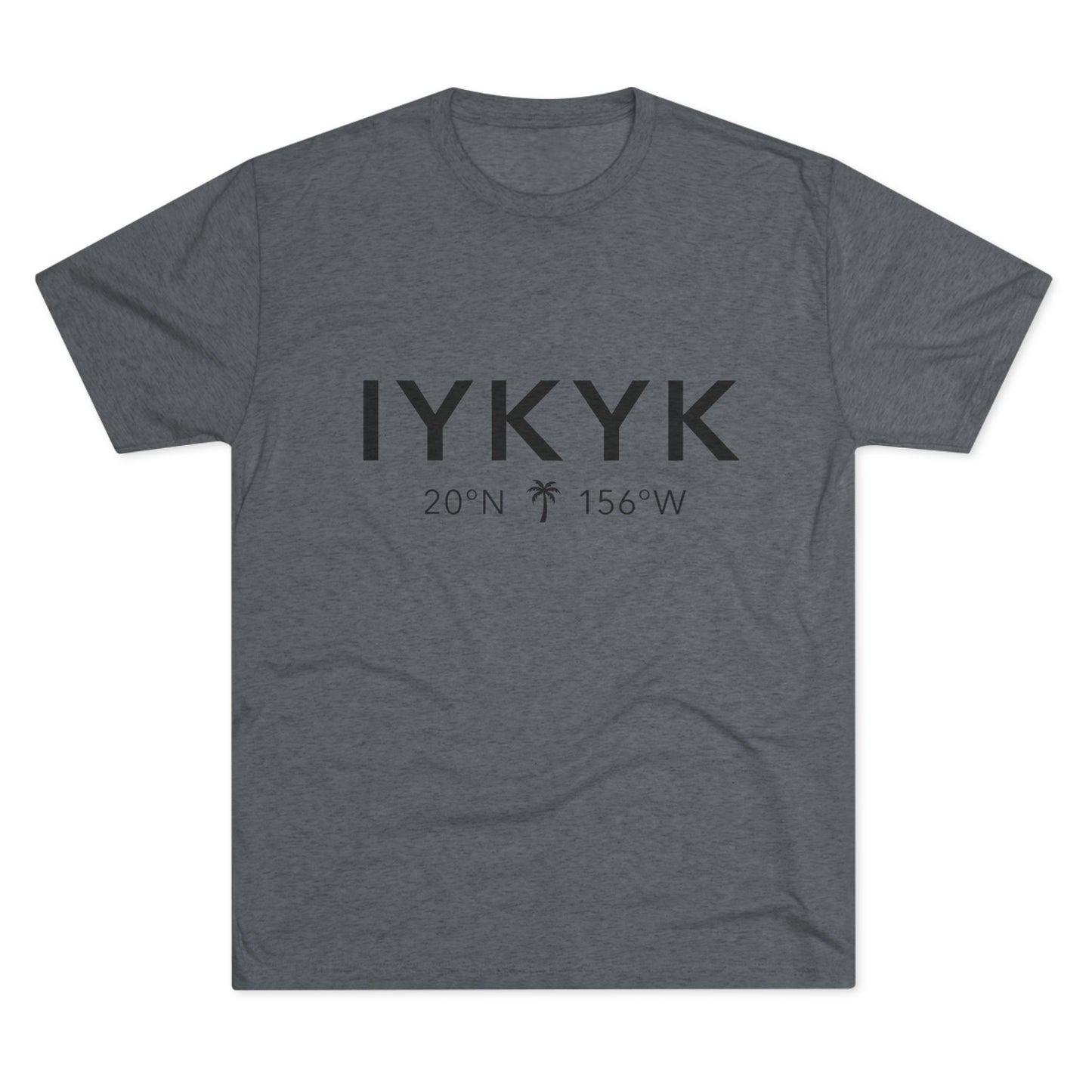 IYKYK Maui Coordinates Tee — IAMMAUI®