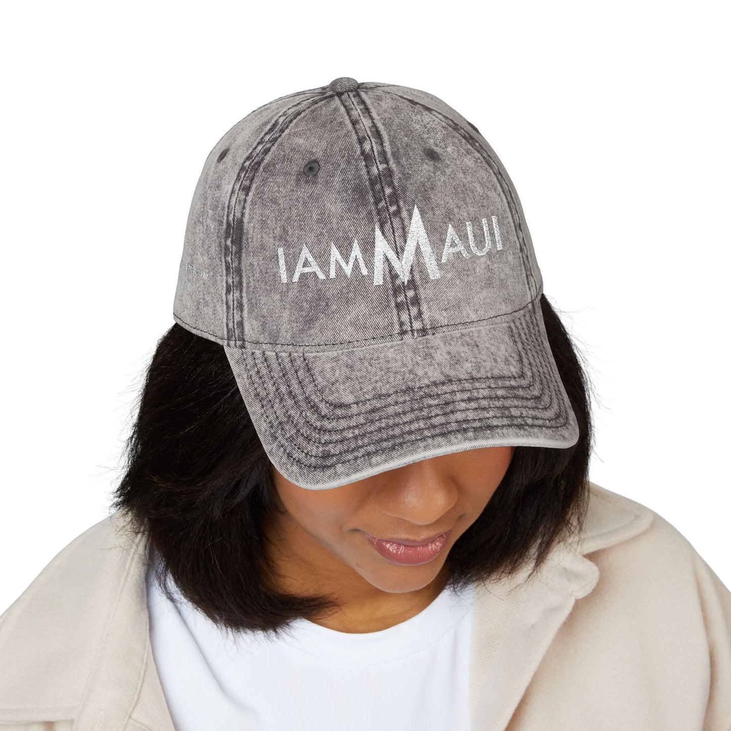 IAMMAUI® Vintage Embroidered Cap