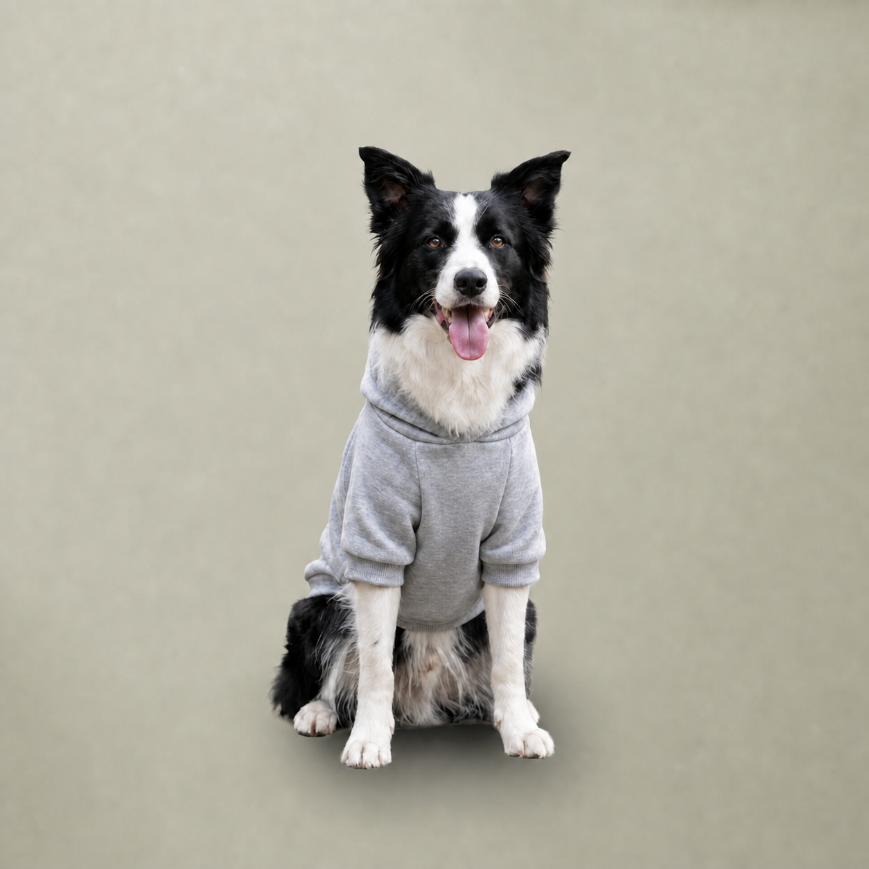 IYKYKʻs Aloha Surf Pet Hoodie — Tropical Wave Dog Sweatshirt with Collar Hole